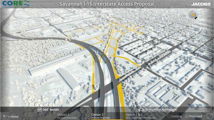 Option 2: No Interstate Access